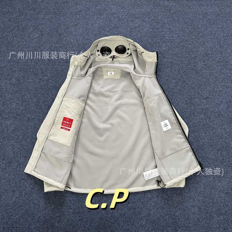 CP秋冬季软壳冲锋衣company男女款户外情侣ins夹克外套登山服连帽|undefined