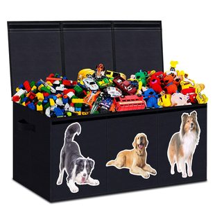 New non-woven toy storage box foldable home sundries storage box clothing storage box