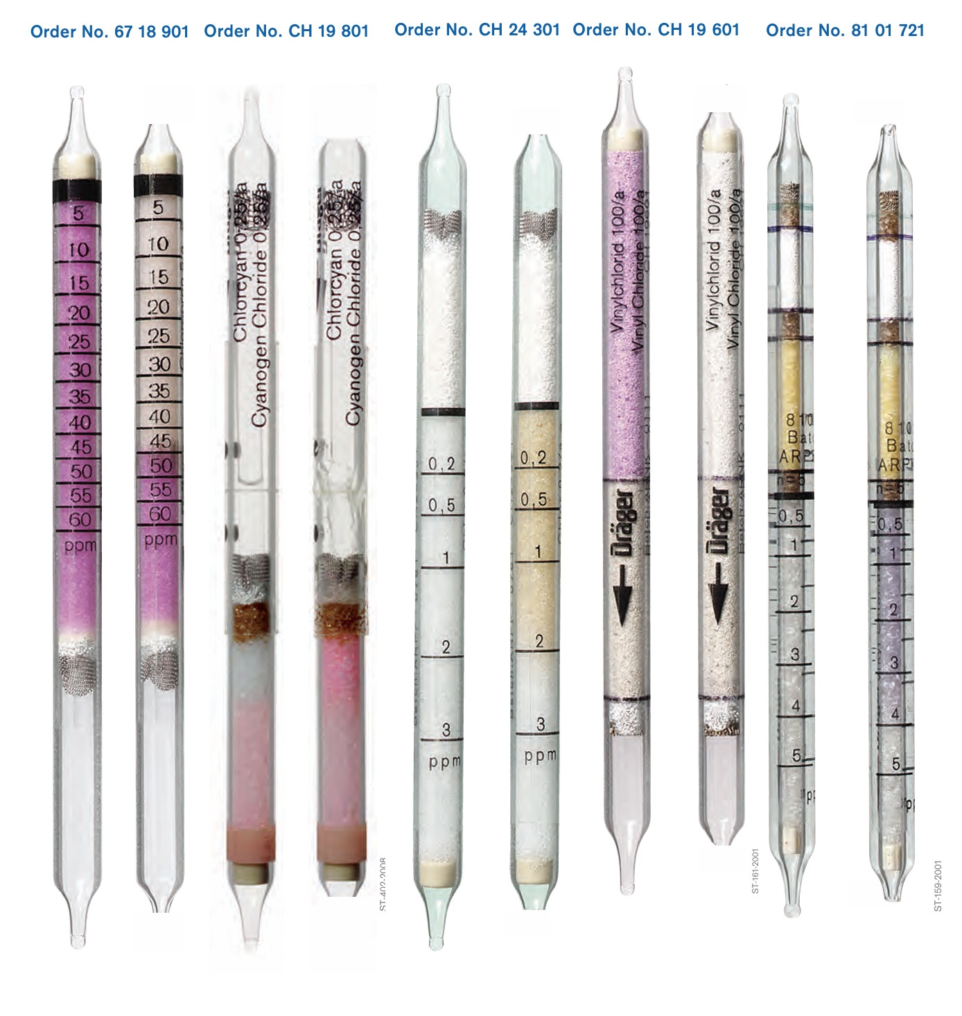 德尔格  氯苯、氯仿、氯气、氯乙烯检测管  Dr?ger-Tubes