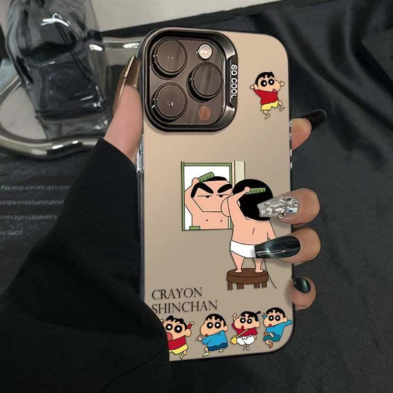 Nueva aplicación para iPhone 16 funda para teléfono móvil Apple 15promax/14 anti-caída 13pro12 Japón y Corea 11x r chica