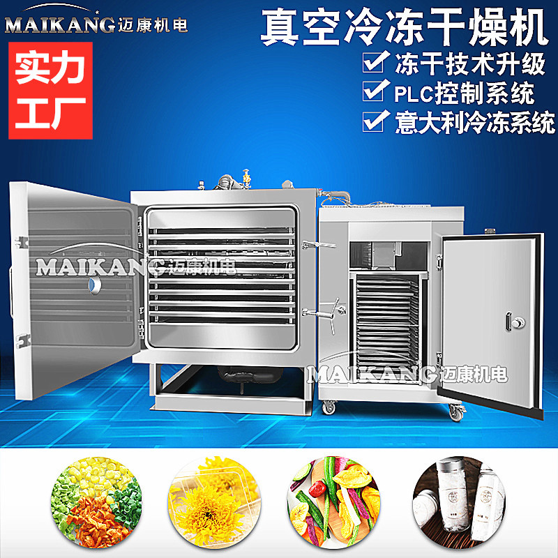 奶块冻干设备 大型酸奶奶酪冻干机 酸奶颗粒冷冻干燥机