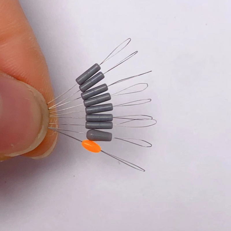 A Battle Gray Space Beans 10 Sets 7+2 High Concentricity Lock Line Tightness Without Damaging the Line or Splitting, Specialized for Competitive Black Pit Fishing