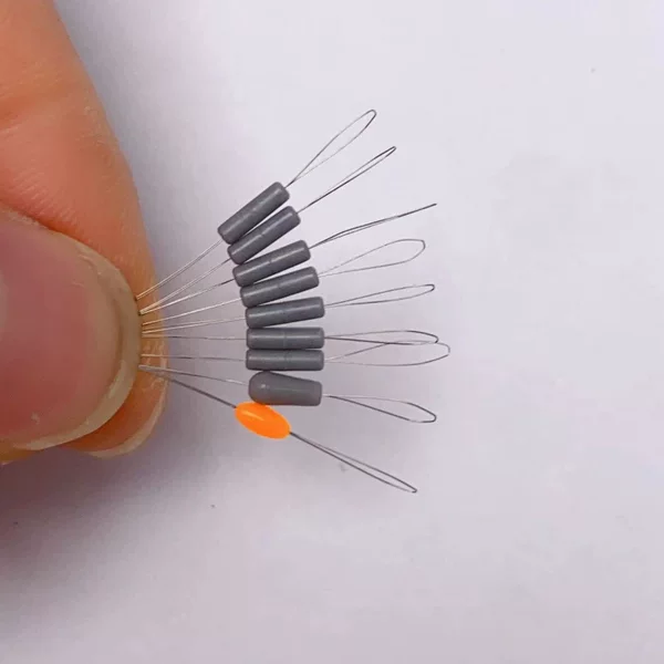 A Battle Gray Space Beans 10 Sets 7+2 High Concentricity Lock Line Tightness Without Damaging the Line or Splitting, Specialized for Competitive Black Pit Fishing