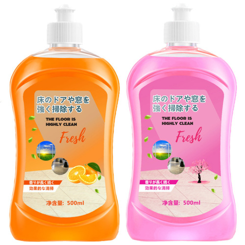 [Floor Cleaner] Ceramic tile and wood floor mop cleaner household powerful decontamination and brightening cleaning liquid Wujie