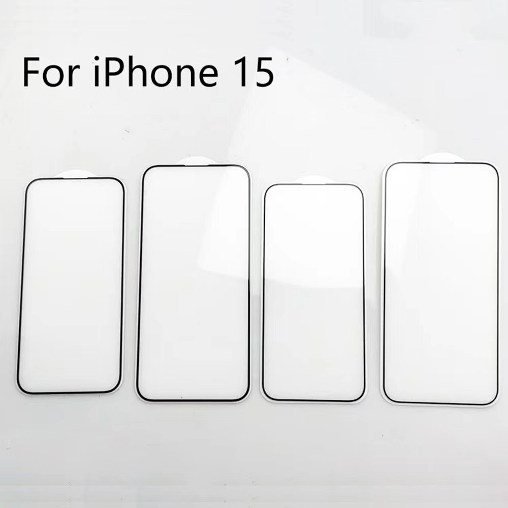 Adecuado para Apple 15 teléfono móvil pantalla templado película protección iphone15pro película templado frontal película protectora pegatina pantalla de seda