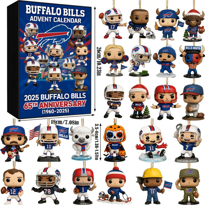 New Product 2025 American Football Team Anniversary Christmas Blind Box Acrylic Christmas Tree Decoration Pendant New Product 2025 American Football Team Anniversary Christmas Blind Box Acrylic Christmas Tree Decoration Pendant