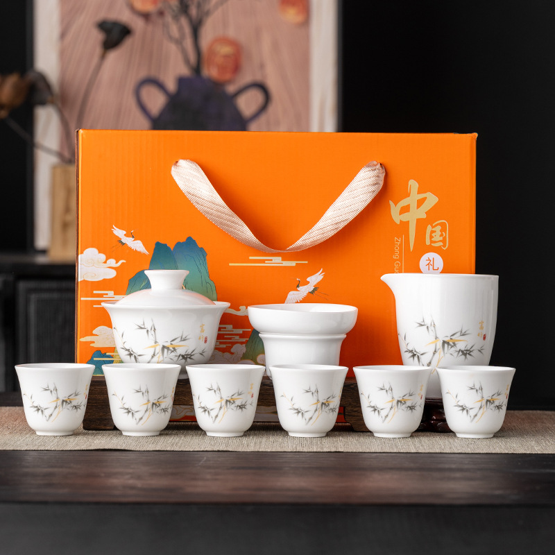 Kung Fu Tea Set Company Reunión Anual Regalos de Negocios Corporativos Hotel Aniversario de Inauguración Regalo
