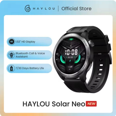 HAYLOU Solar Neo (LS21) одиночная лента/двойная лента смарт-часы Международная версия