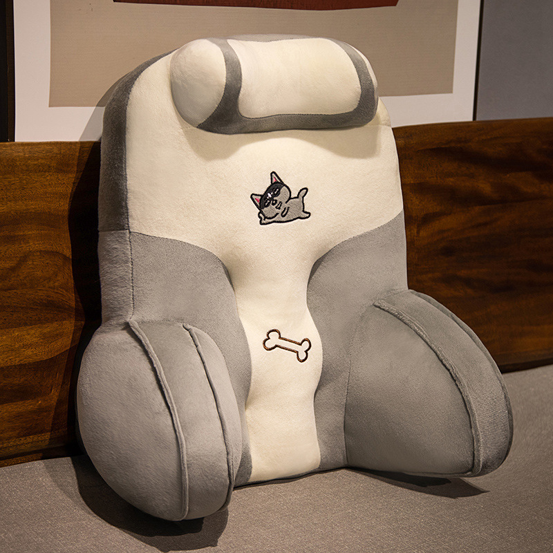 회색 허스키 요추 지지대