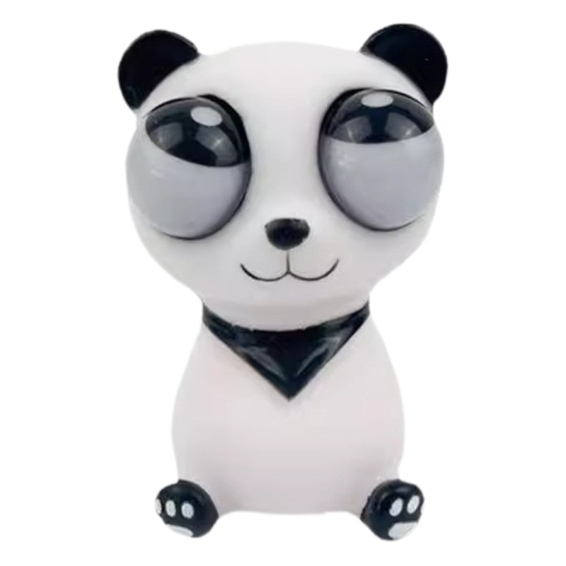 Funny Stress-Relief Toys: Bun, Ice Cube Stick, Ice Cream, Caterpillar, Panda, Cheese Squeeze Toys for Stress Relief, Cross-Border