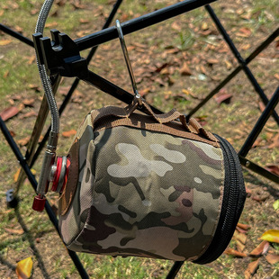 Outdoor camping supplies protective cover card stove drop-resistant shell picnic equipment camping picnic gas tank storage bag