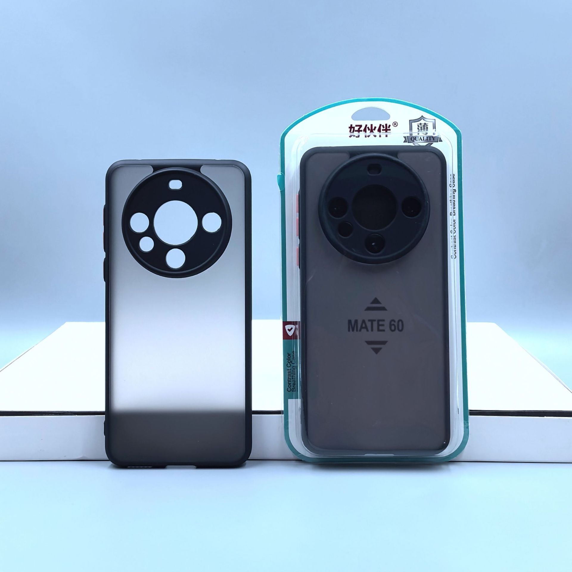 肤感壳mate60pro彩虹手机壳保护壳适用荣耀100魅影壳手机保护套