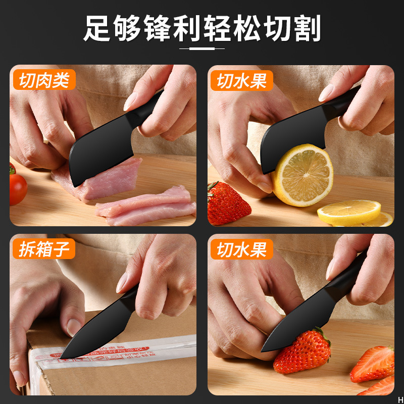 Cuchillo de acero mini cuchillo de cocina cuchillo de frutas cuchillo de corte de verduras cuchillo de niños cuchillo de pan cuchillo de alimentos suplementarios image 3