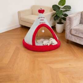 狗窝四季通用猫咪小型犬睡觉用封闭式宠物帐篷冬季保暖猫窝宠物窝