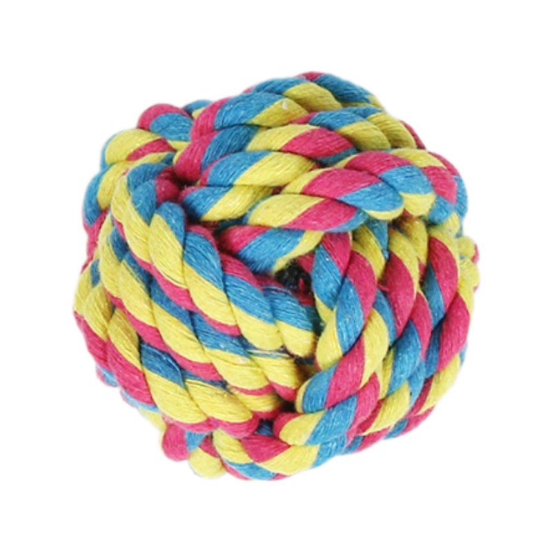 Juguetes para perros no pueden morder corda de algodón corda de algodón corda de dientes de perros pequeños y medianos fabricante de juguetes para perros
