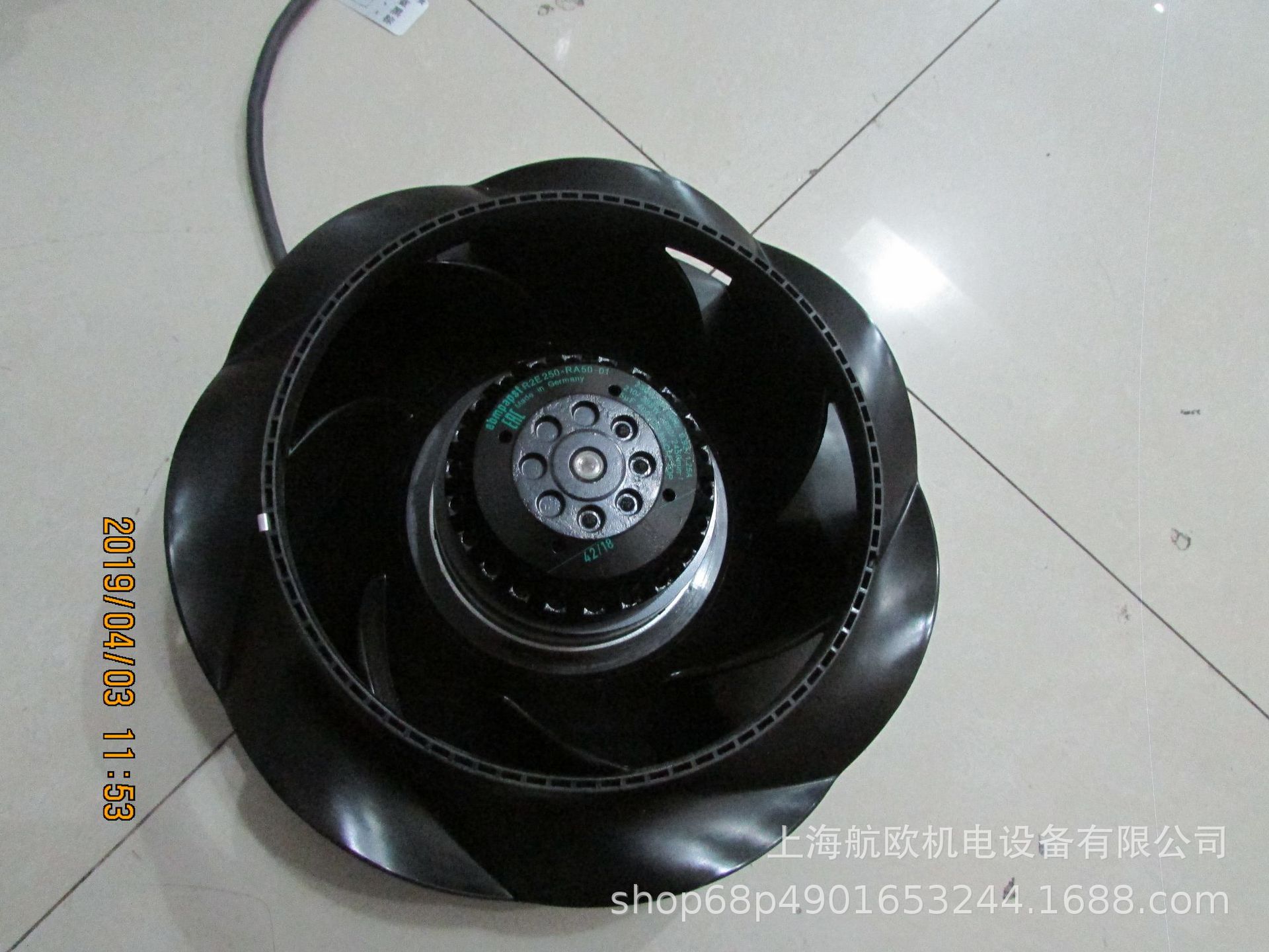 EBM-PAPST风扇R2E250-AS47-05/4114NXH/G4E160-AB01/RER190-39/14