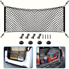 Q 15404 Car trunk elastic storage net �������䵯������