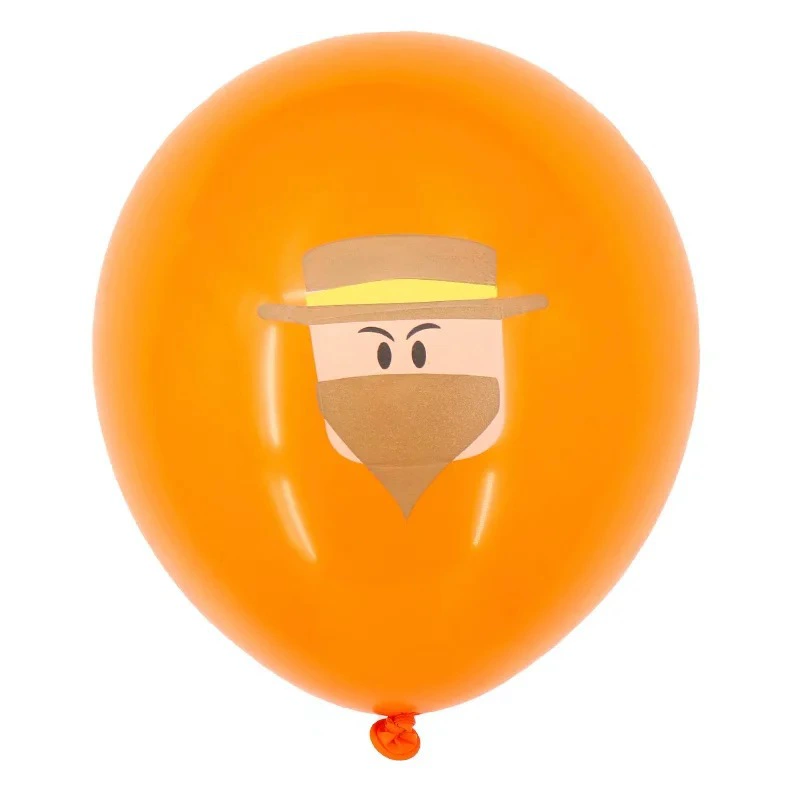 Новый 12-дюймовый латексный шарик с рисунком Roblox, шар для вечеринки в виде персонажа