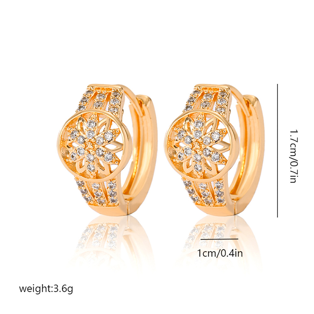 8g Weight Copper Ear Needle Material Zircon Inlay Material Earrings Classification 1 Pair Quantity Daily Occasion Copper Material Heart Shape, Crown, Rhombus Pattern Women's Gender Inlay Design Casual, Simple Style Style 1 Pair Casual Simple Style Heart Shape Crown Rhombus Inlay Copper Zircon Earrings 8