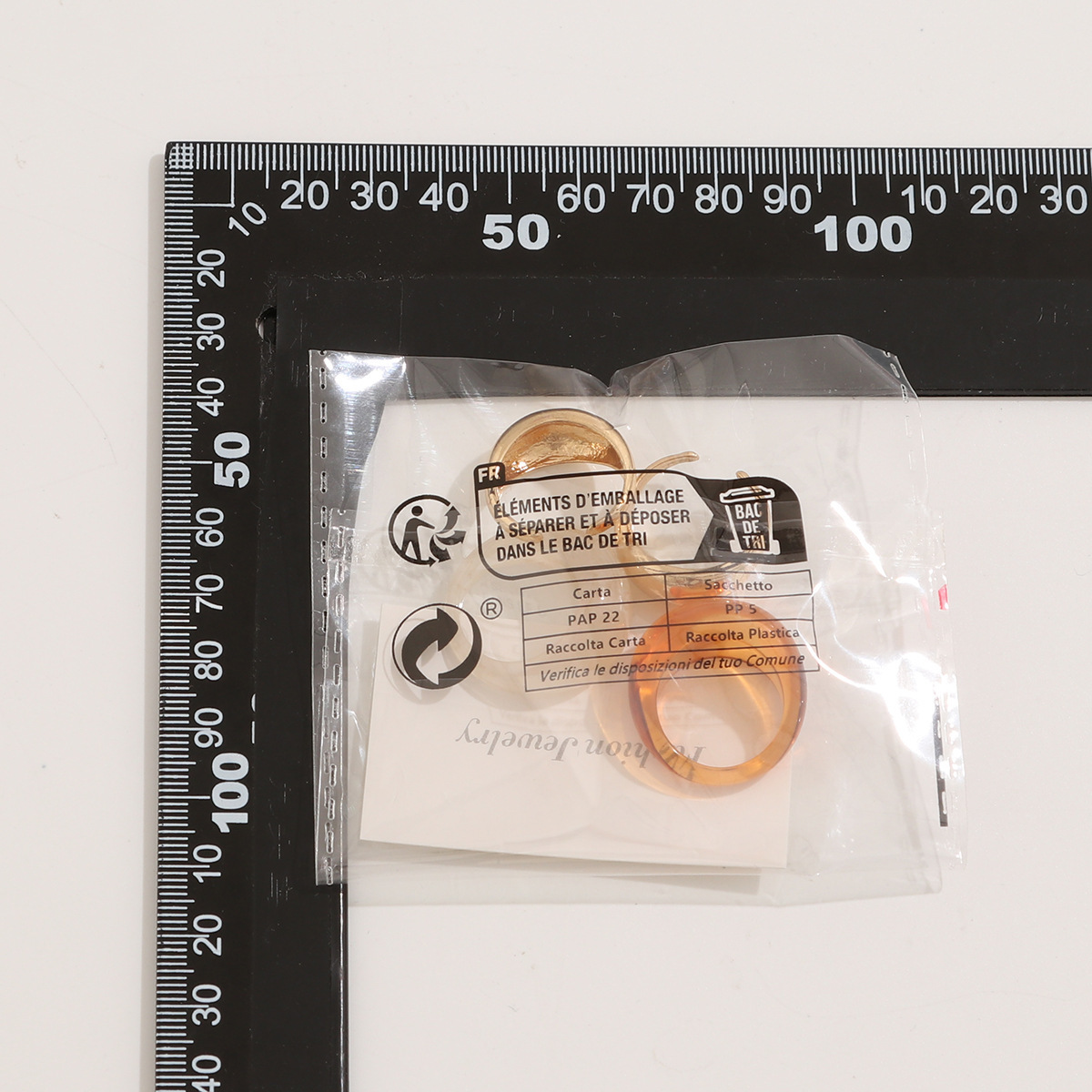 Simple Style Classic Style Alloy Resin Geometric Plating Women's Rings display picture 2