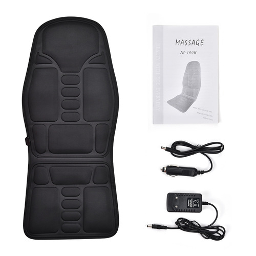 HISOME car heated massage seat cushion, home car dual-purpose seat heating cushion, plug-in heating chair cushion
