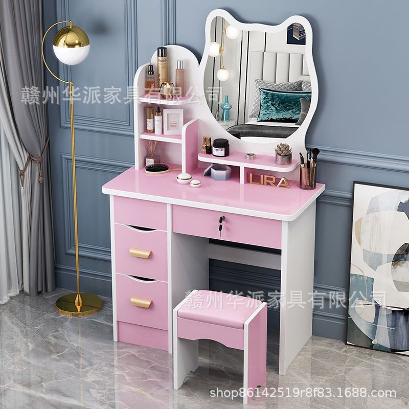 80CM 고양이 거울 핑크