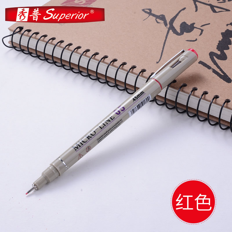 Especial transfronterizo para xiupu 12-color aguja pluma diseño dibujo gancho pluma anime dibujo pluma a base de agua 807c