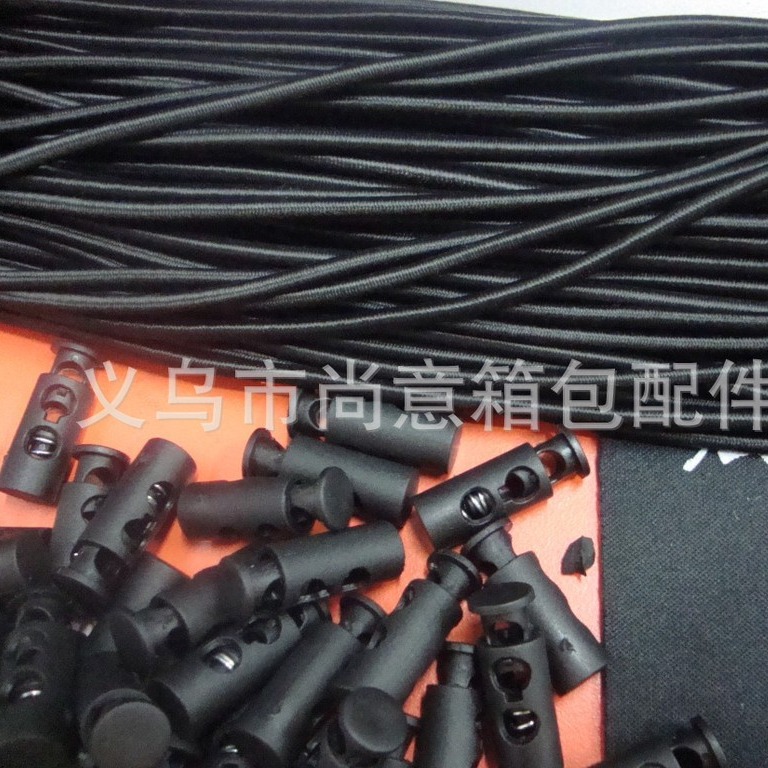 现货供应2-8mm进口橡筋绳高弹松紧绳生产各种彩色环保松紧绳