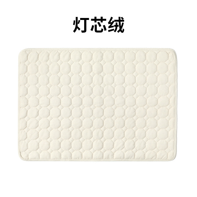 Nido para mascotas Estera universal para mascotas Estera de pana japonesa Pana resistente al desgaste y antideslizante Cosa para perros Cosa para gatos Productos para mascotas