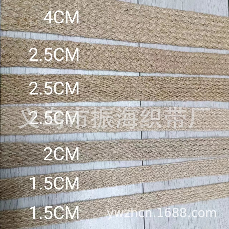 メーカー直供0.6-9センチdiy工芸装飾編み麻縄服飾アクセサリーレース麻リボン卸売り|undefined