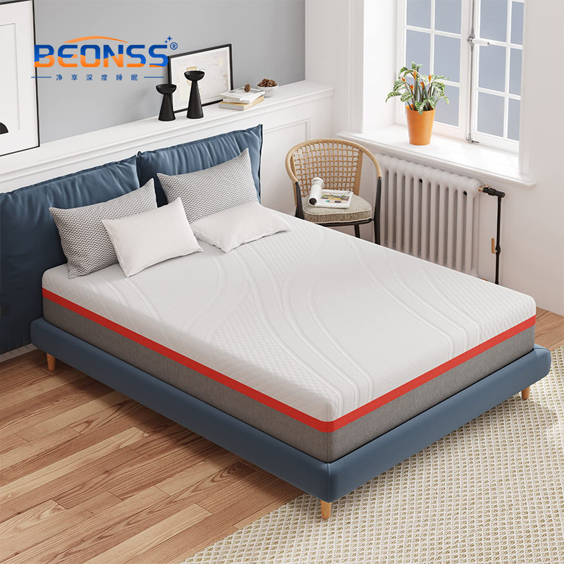 Three Layer Memory Foam Mattress Cover Breathable Cooling Gel Memory Foam Thickened Mattress