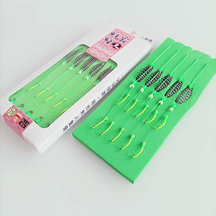 Factory wholesale spring hook fishing group large spring fluorescent…