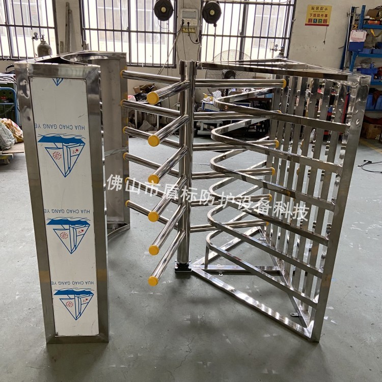 手动不锈钢旋转闸高铁站医院景区车站单向门单向人流控制半高转闸