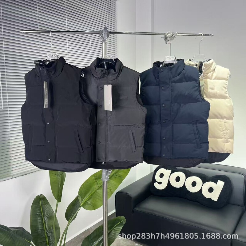 New Canada Goose Black Label down Vest Jacket, Same Style as Canada, Unisex Couple's Coat 4151Mb