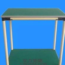 车间防静电工作台物料架线棒线精益管物料小平台桌工厂
