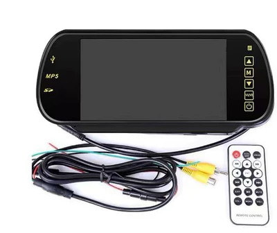 7-inch rearview mirror display Car display - 7-inch-rearview-mirror-mp5-bluetooth