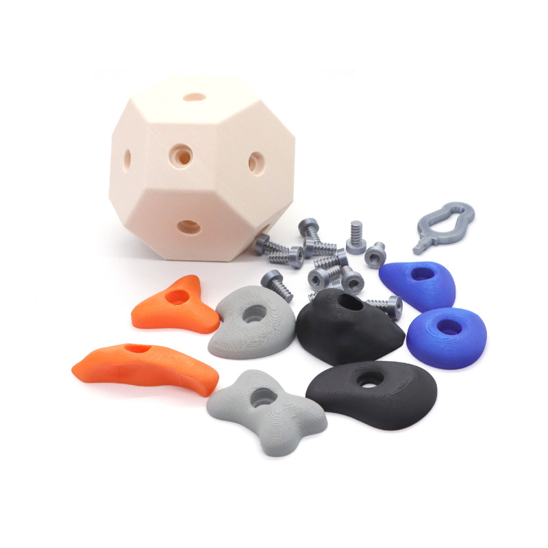 跨境新款亚马逊创意奇趣 Handcrafted Boulder Block 锻炼攀岩块|undefined