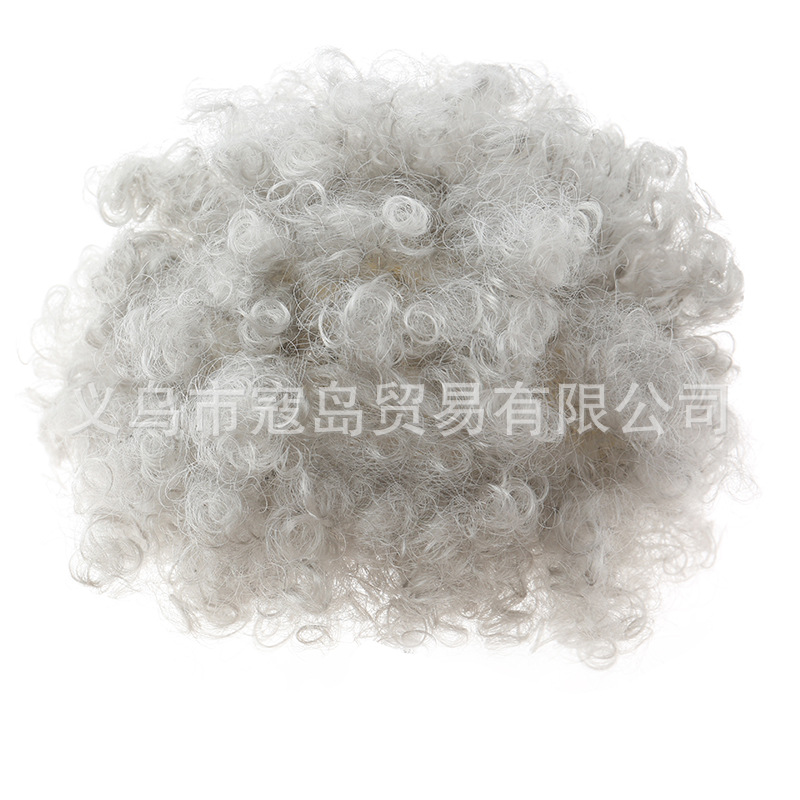 Peluca retro multicolor para Halloween discoteca cosplay y fiestas