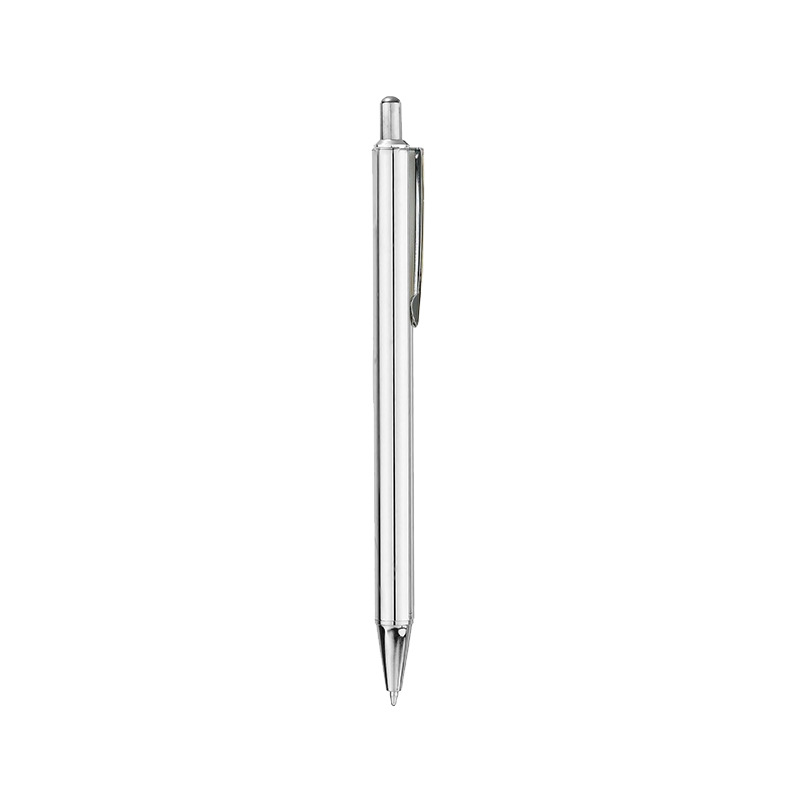 Pluma de bola de metal de alta calidad personalizada puede imprimir logotipo grabado regalos de vacaciones publicidad pluma de firma mayorista