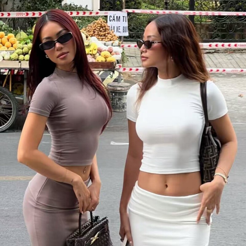 Regina Lyocell Fitness Yoga Round Neck Short-Sleeved T-Shirt Sports Running Casual Daily Top Slimming and Breathable Regina Lyocell Fitness Yoga Round Neck Short-Sleeved T-Shirt Sports Running Casual Daily Top Slimming and Breathable