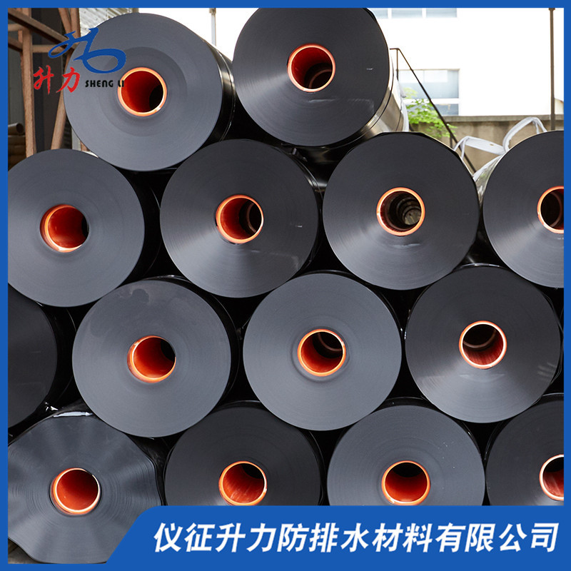 HDPE糙面 防渗土工膜危废处置土工膜沼液塘防渗漏黑膜建筑材料