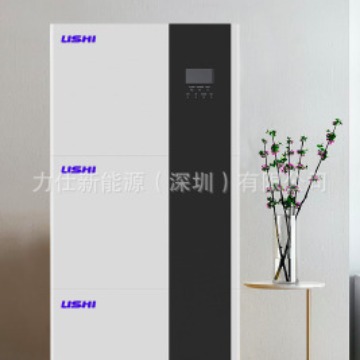 ㊣户用储能堆叠薄款欧美51.2V100A150A200A家庭储能一体机