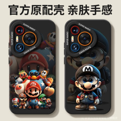 华为pura70手机壳新款p70pro+马里奥全包防摔p40高级感p50ultra套