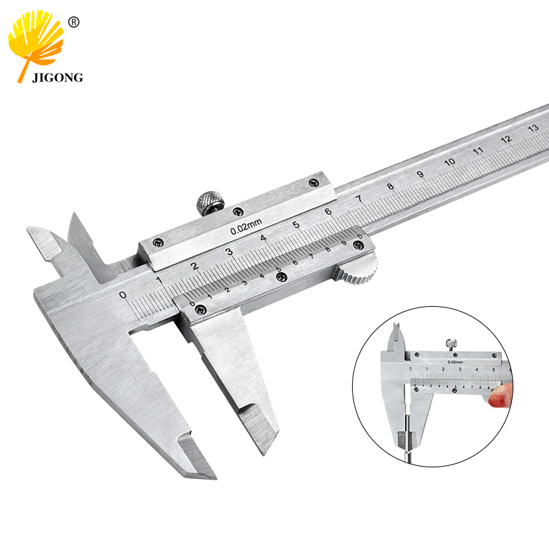 0-150mm碳钢游标卡尺 碳钢精准测量游标卡尺 四用金属碳钢量具