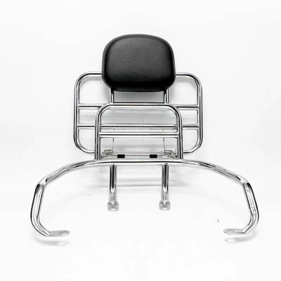Motorcycle front windshield — Backrest Modification