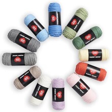 Q 19738 Four Strand Milk Cotton Yarn DIY �Ĺ�ţ����ë��