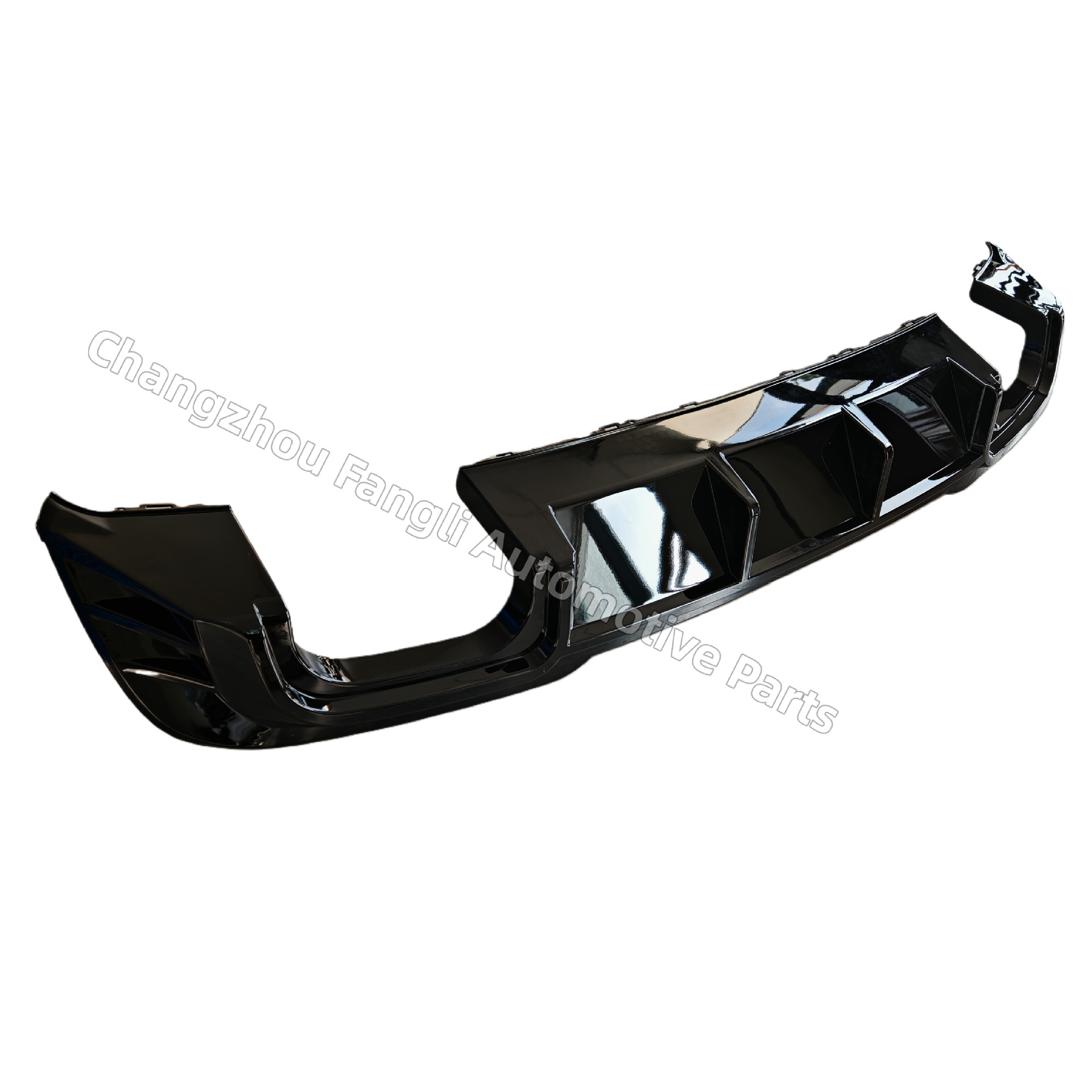 Cross-Border Exclusive Supply for 17-19 Model Audi A3/S3 Rear Lip with Carbon Fiber Pattern, Installation Without Damage to Original Holes