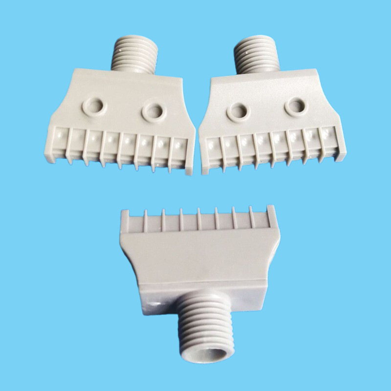 塑料吹风喷嘴直线风刀16孔 塑胶吹气冷却喷头