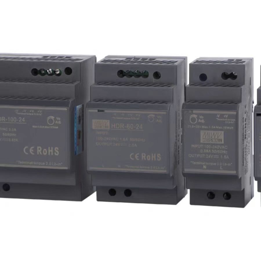 武汉明纬导轨开关电源直流变压器12V 24VLED电机足功率交直流