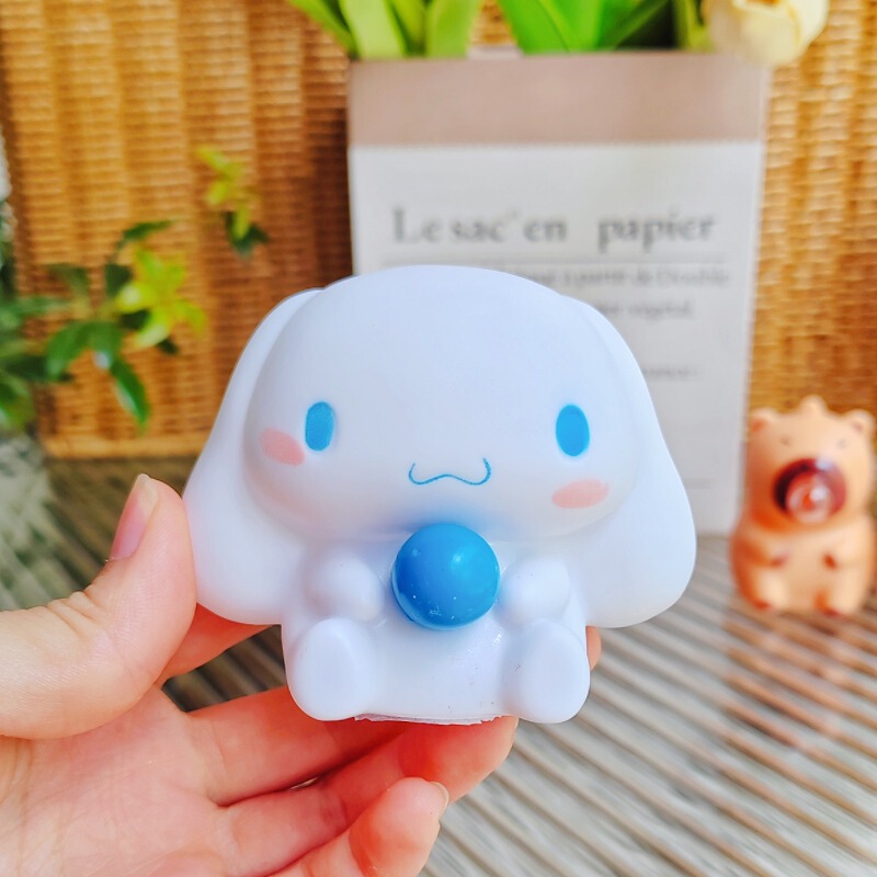 カピバラバブルピンチ減圧おもちゃかわいいルビーバブルペンダントキーホルダープッシュギフト|undefined